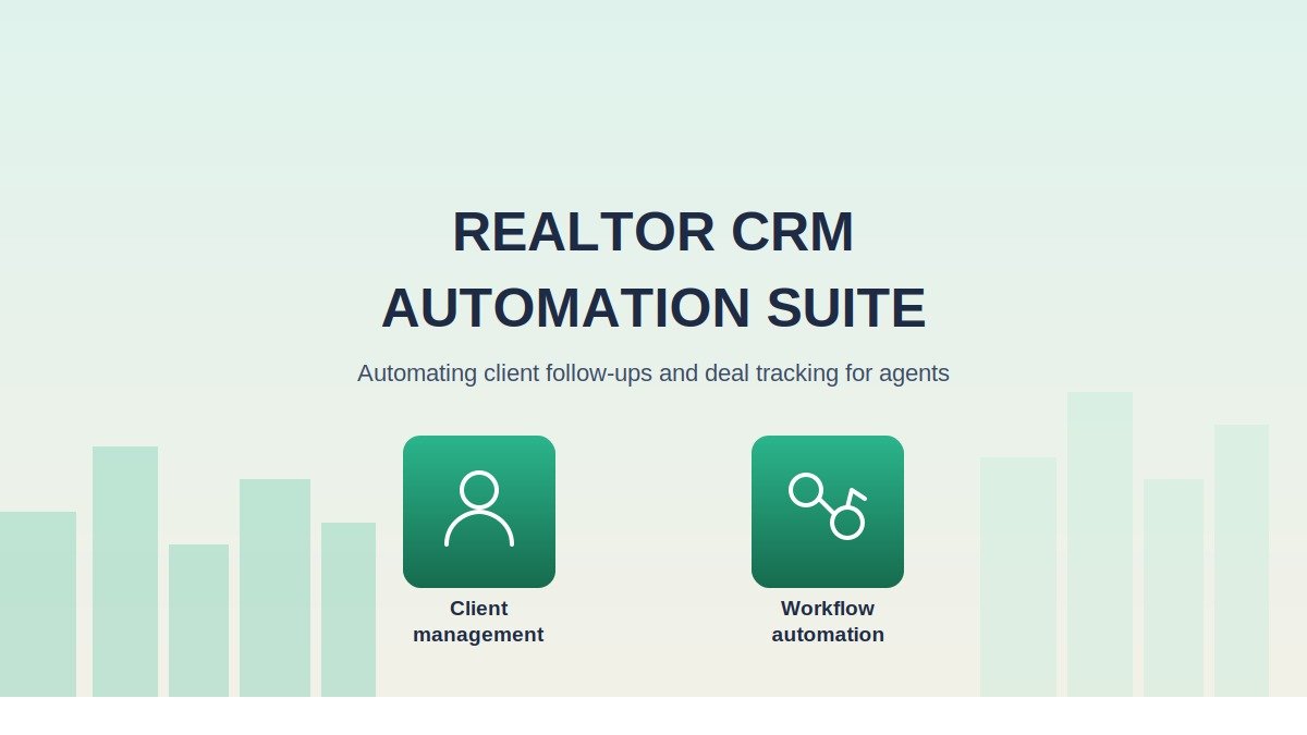 Realtor CRM Automation Suite